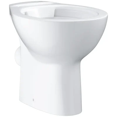 Grohe Bau Ceramic - stāvošs WC, bez apmales, Alpu balts 39430000