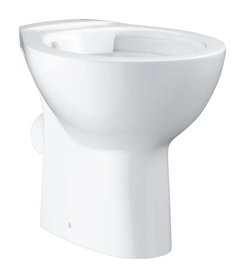 Grohe Bau Ceramic - stāvošs WC, bez apmales, Alpu balts 39430000