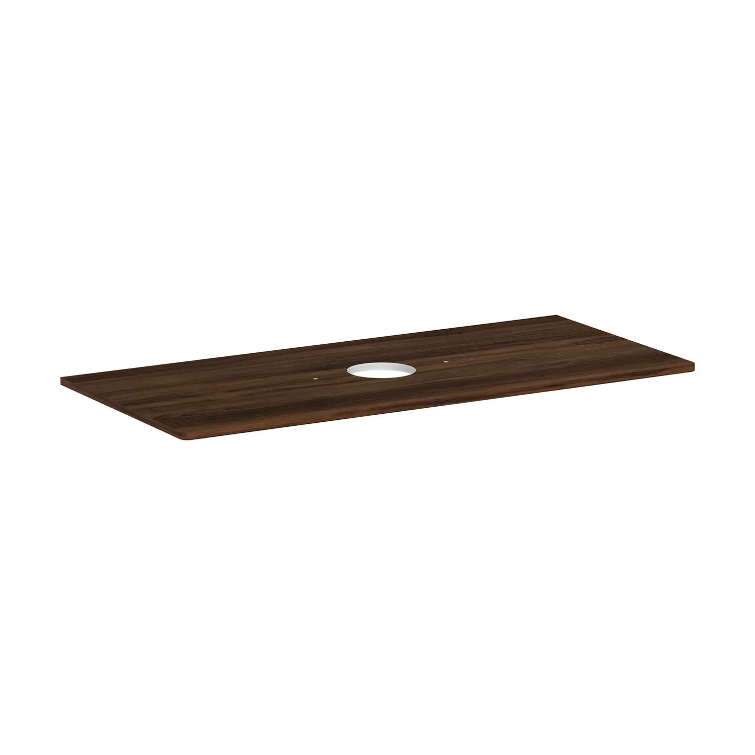 Hansgrohe Xelu Q - izlietnes plātne 118x55 cm, izgriezums vidū, tumšs valrieksts 54115630