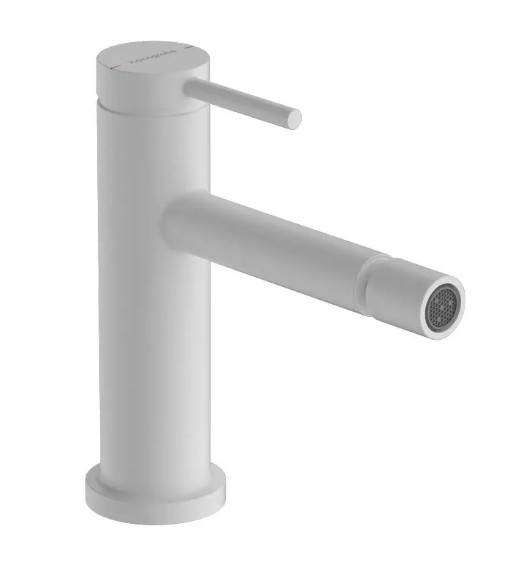 Hansgrohe Tecturis S - bideta maisītājs ar noteces komplektu, balts matēts 73201700