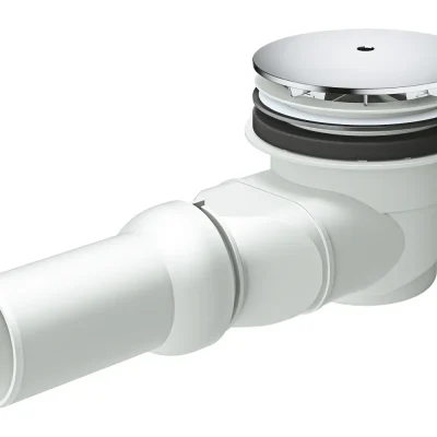 Grohe noteces komplekti - noteces komplekts dušas paliktnim, horizontāla izvade, hroms 49534000
