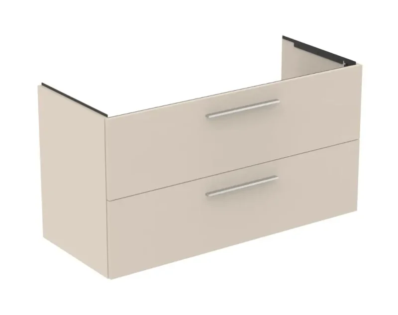 Ideal Standard i.Life B - izlietnes skapītis, 120x63x51 cm, 2 atvilktnes, matēti smilšu T5514NF