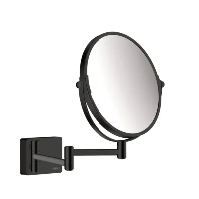 Hansgrohe AddStoris - sienas kosmētikas spogulis, matēti melns 41791670
