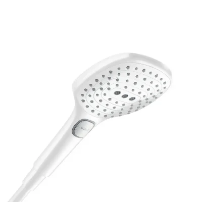 Hansgrohe Raindance Select E - dušas galva 120 3jet, matēti balta 26520700