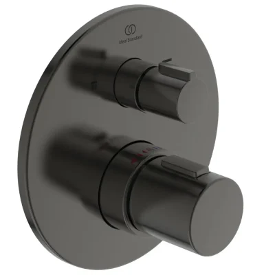 Ideal Standard CeraTherm - termostatisks vannas maisītājs, zemapmetuma, Magnetic Grey A5814A5