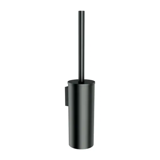 OMNIRES Modern Project - WC birste ar turētāju, montāžai pie sienas, birstēts grafīts MP60621GR