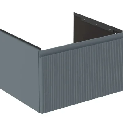 Ideal Standard Finesse - izlietnes skapītis, 60x51x37 cm, 1 atvilktne, Ribbed matēts Ashblue E3391UQ