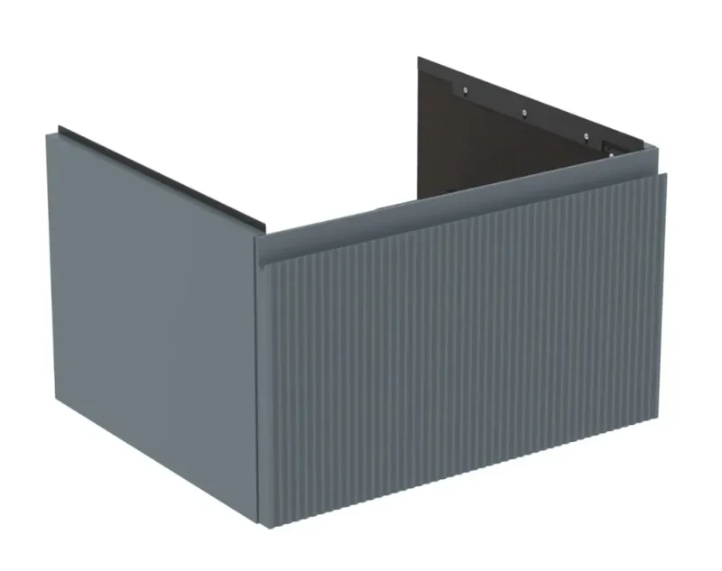 Ideal Standard Finesse - izlietnes skapītis, 60x51x37 cm, 1 atvilktne, Ribbed matēts Ashblue E3391UQ