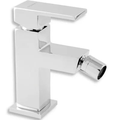 Novaservis Titania Cube - bideta maisītājs ar noteces komplektu, hroms 98811,0