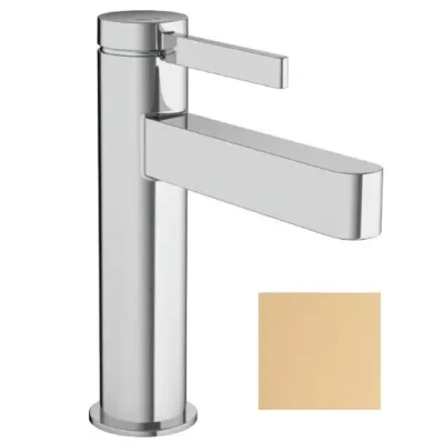Hansgrohe Finoris - izlietnes maisītājs, ar noteces komplektu, CoolStart, EcoSmart, birstēta bronza 76025140