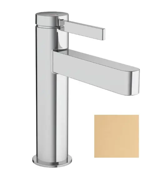 Hansgrohe Finoris - izlietnes maisītājs, ar noteces komplektu, CoolStart, EcoSmart, birstēta bronza 76025140
