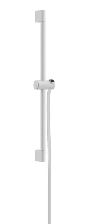 Hansgrohe Unica - dušas stienis 96 cm, ar dušas šļūteni, balts matēts 24401700
