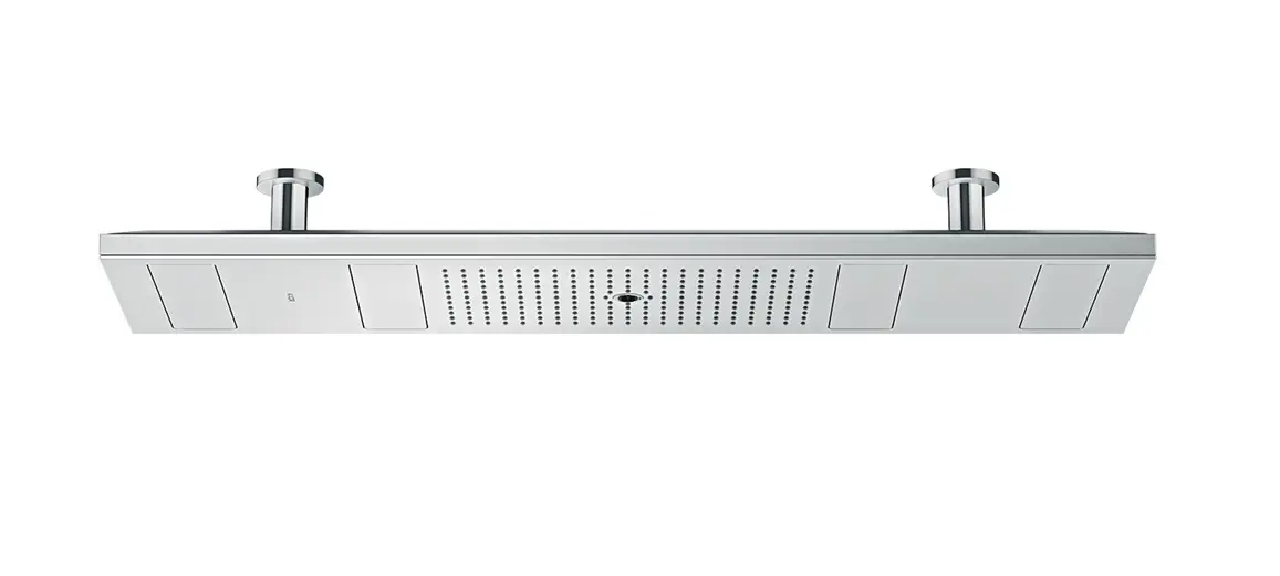 Axor ShowerSolutions - galvas duša, 120x30 cm, 4 strūklas veidi, LED apgaismojums, hroms 12423000