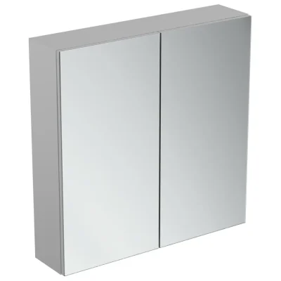 Ideal Standard Mirror&Light - spoguļskapis 70x70 cm, alumīnijs T3590AL