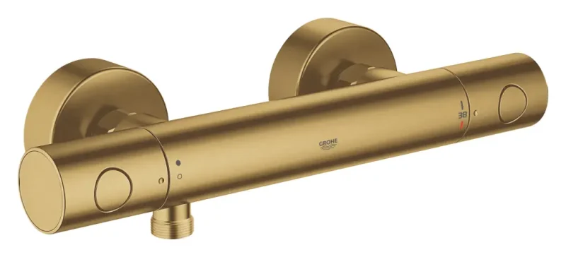 Grohe Grohtherm 1000 Cosmopolitan - termostata dušas maisītājs, Cool Sunrise birstēts 34065GN2