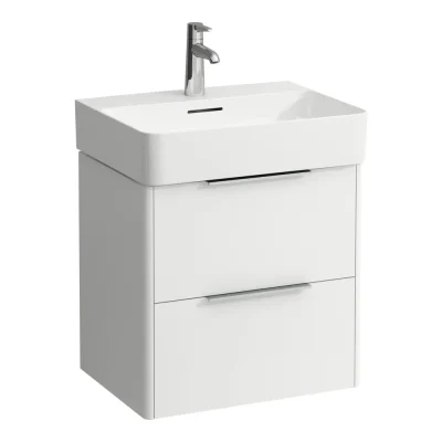 Laufen Base - izlietnes apakškabinets, 52x53x39 cm, 2 atvilktnes, balts matēts H4021921102601