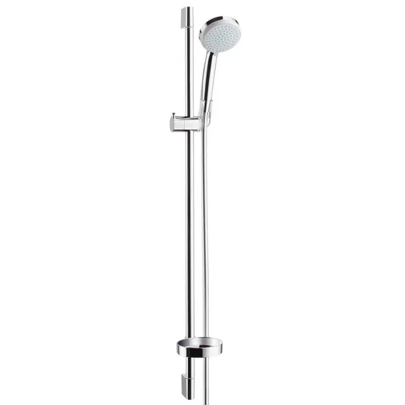 Hansgrohe Croma 100 - komplekts - rokas duša Vario + sienas stienis Unica'C 0,90 m, hromēts 27771000