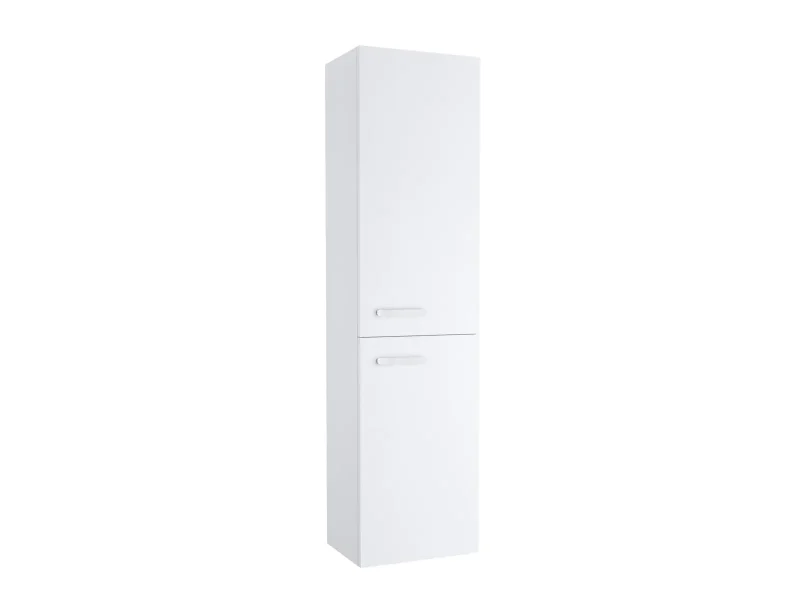 Ravak hromse II - augstais skapis 39x150x29 cm, 2 durvis, labais, balts spīdīgs X000001781