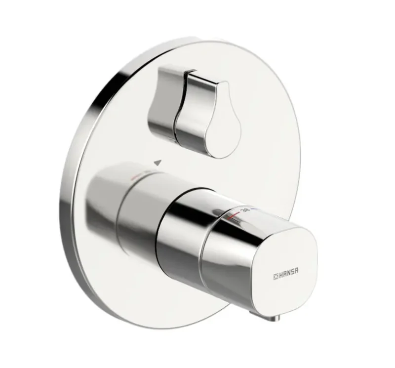 Hansa Living - termostata dušas maisītājs, zemapmetuma montāža, hroms 81139552