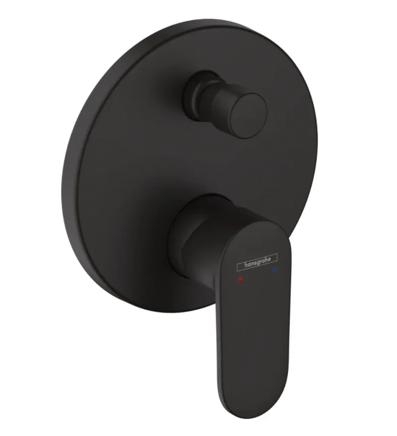 Hansgrohe Vernis Blend - zemapmetuma vannas maisītājs, matēti melns 71467670