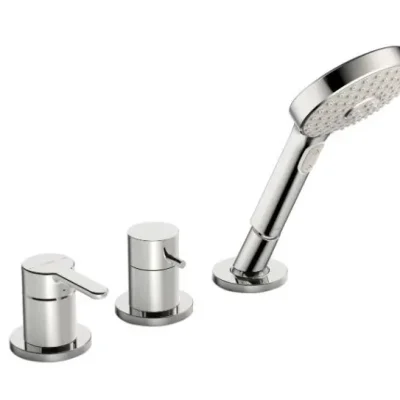 Hansa Designo - vannas maisītājs, 3 caurumu montāža, hroms 53259063