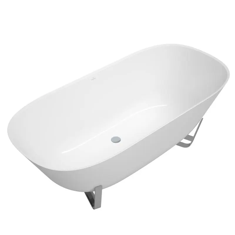 Villeroy & Boch Antheus - brīvi stāvoša vanna 175x80 cm, Alpu balts UBQ175ANH7F400V-01