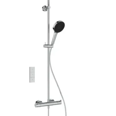 Ideal Standard Ceratherm T125+ - dušas komplekts ar termostatu, diametrs 30 cm, 3 strūklas, hroms A7689AA