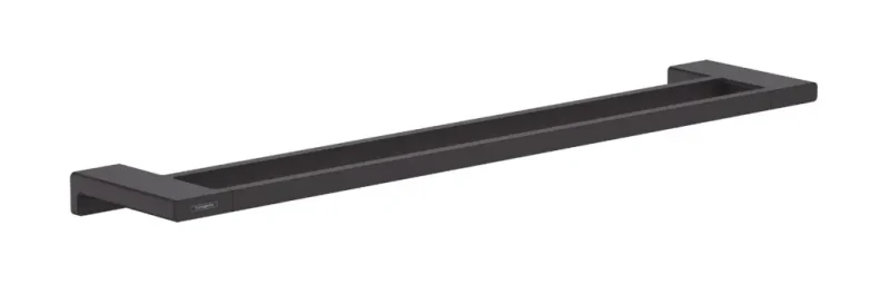 Hansgrohe AddStoris - dubultais vannas dvieļu turētājs, garums 65 cm, matēti melns 41743670
