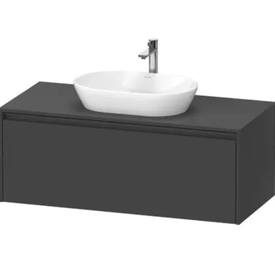 Duravit Ketho.2 - izlietnes skapītis 46x120x55 cm, 1 atvilktne, grafīta matēts K24887049490000