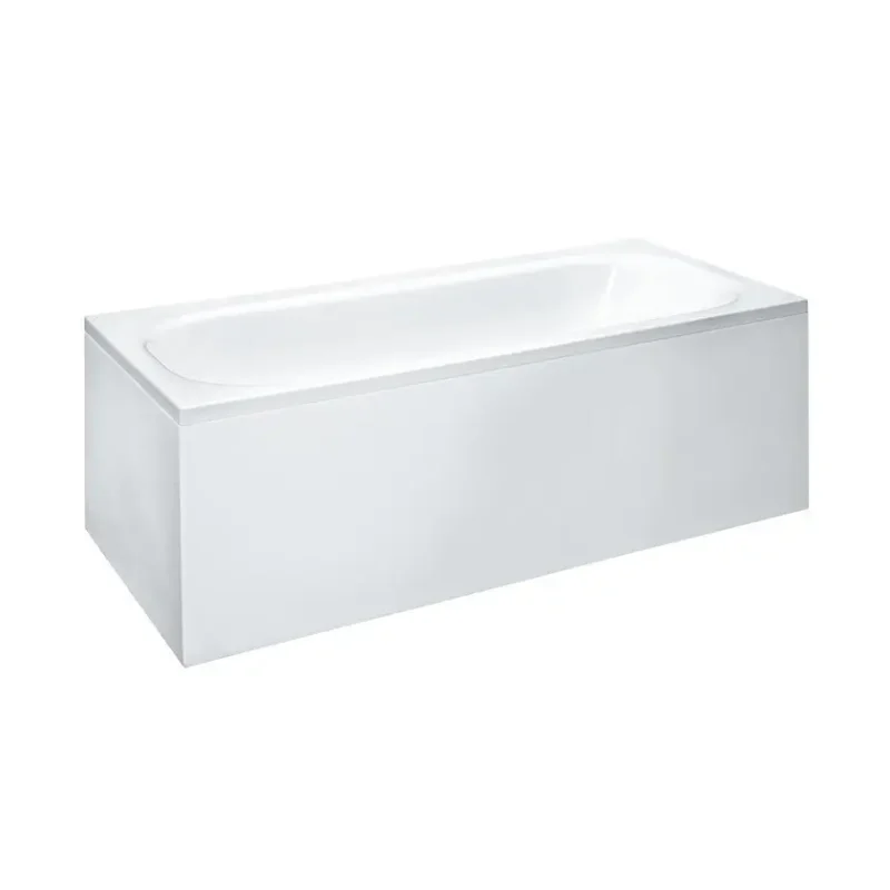 Laufen Solutions - vanna ar kāju rāmi un L veida apmali pa kreisi, 180x80 cm, balta H2245050000001