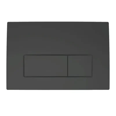 Geberit Delta50 - vadības plate, matēti melna 115.119.14.1