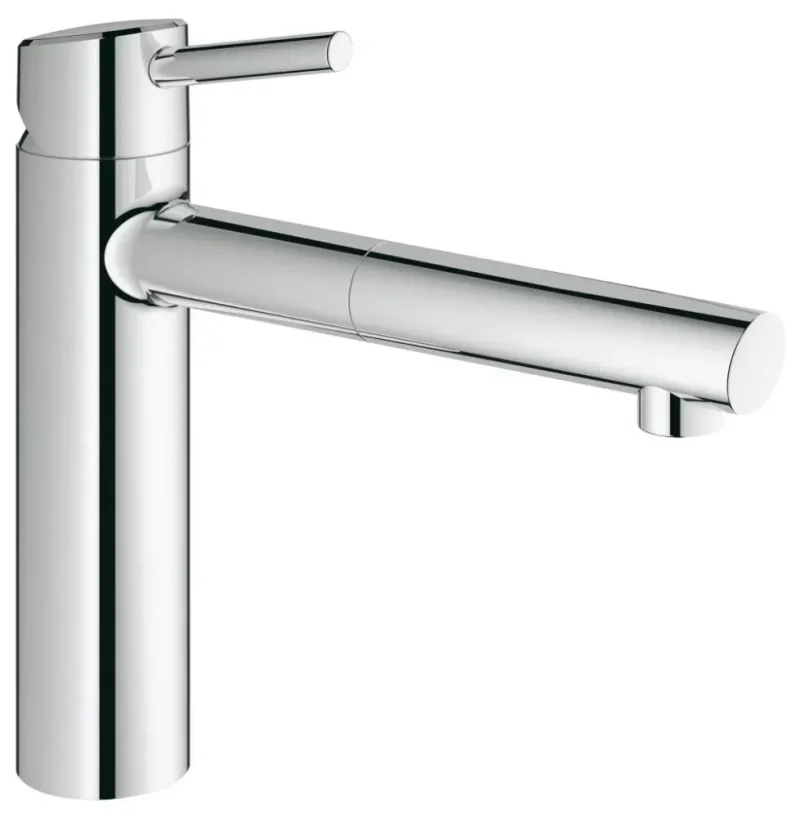 Grohe Concetto - virtuves izlietnes vienas sviras maisītājs, hromēts 31129001