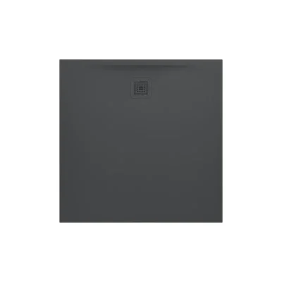 Laufen Pro - dušas paliktnis 90x80 cm, antracīts H2149500780001