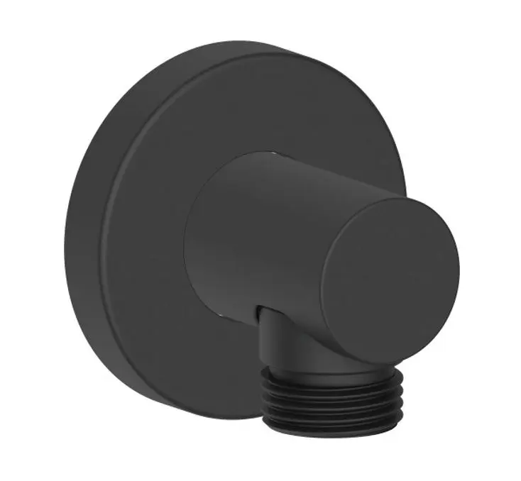 Duravit piederumi - dušas pieslēguma līkums, matēti melns UV0630008046