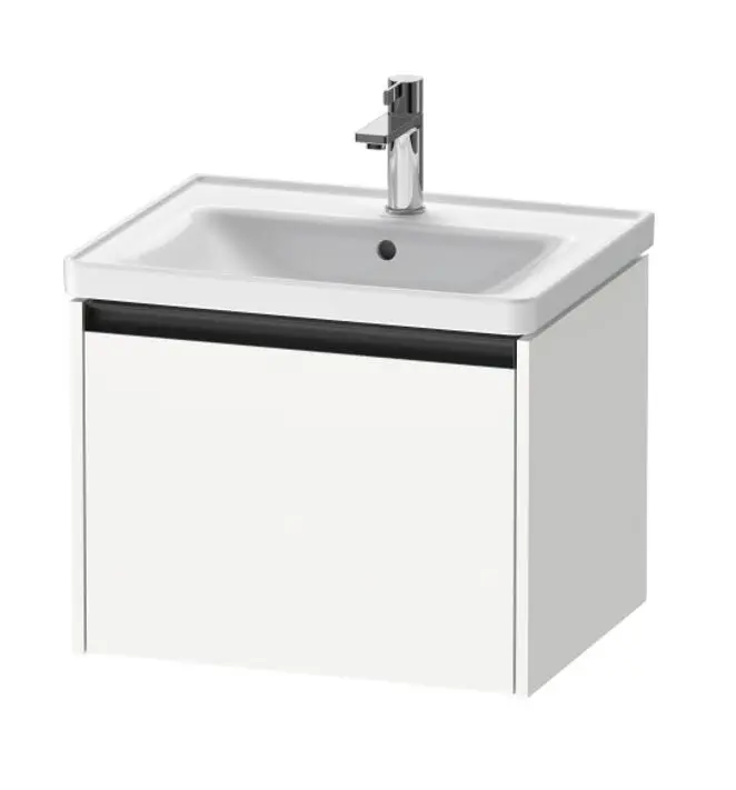Duravit Ketho.2 - izlietnes skapītis, 44x58x46 cm, 1 atvilktne, balts matēts K25081018180000