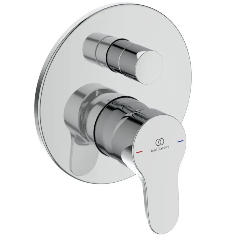 Ideal Standard Cerabase - zemapmetuma maisītājs 2 patērētājiem, ar korpusu, hroms A7393AA