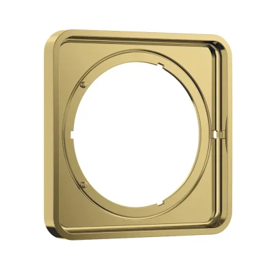 Axor ShowerSelect ID - pagarinājums 17x17 cm, pulēta zelta apdare 13640990