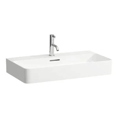 Laufen VAL - izlietne 75x42 cm, ar pārplūdi, krāna caurumu, balta H8102850001041