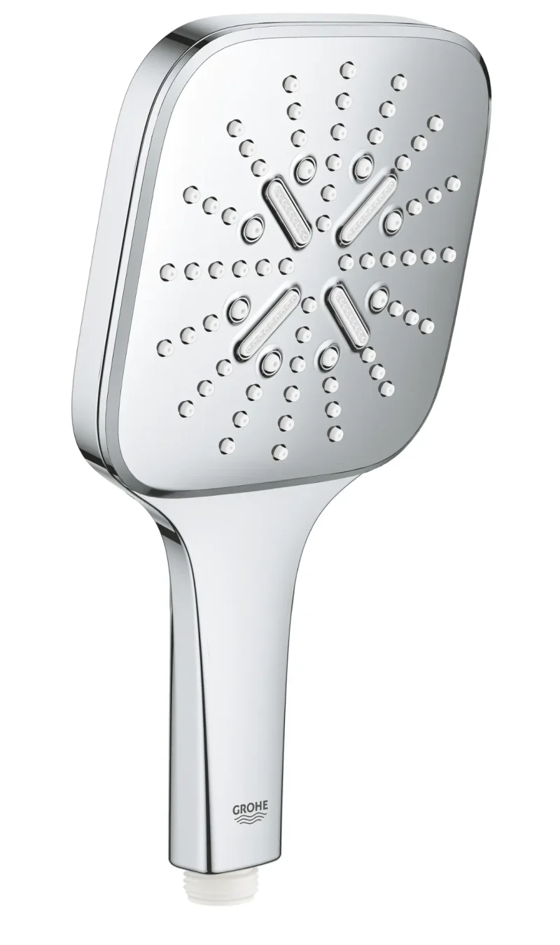 Grohe Rainshower SmartActive Cube - rokas duša 130, 3 strūklas veidi, hroms 26550000