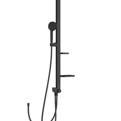 Ideal Standard ALU+ - dušas komplekts bez maisītāja, diametrs 26 cm, 2 strūklas veidi, zīda melns BD585XG