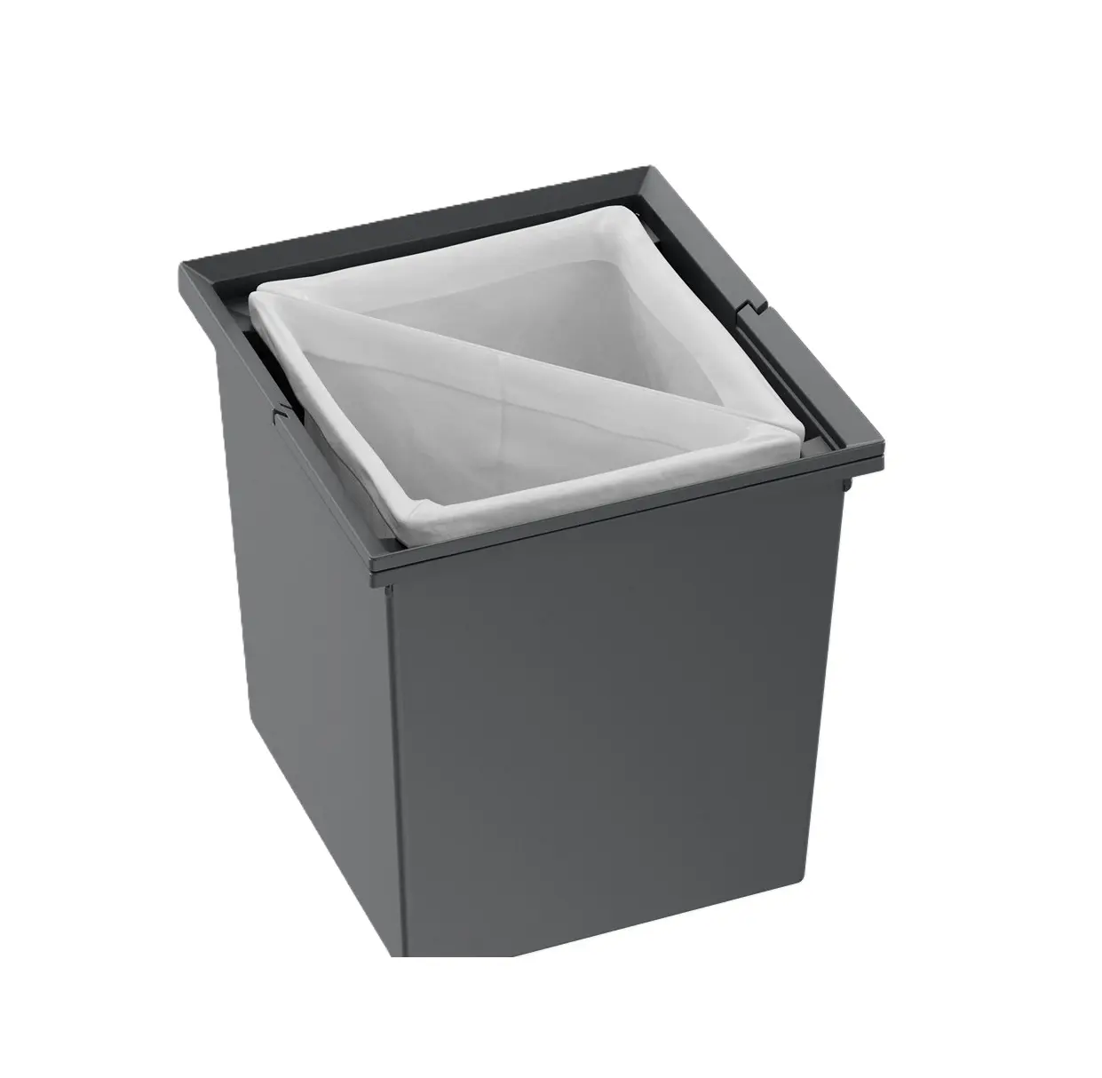 Blanco Select II - Iebūvēts atkritumu spainis, sadalīts, tilpums 50 l 528147