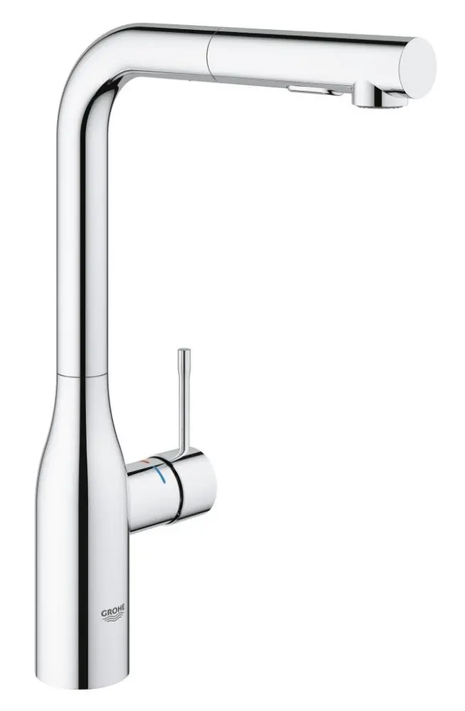 Grohe Essence - virtuves izlietnes vienas sviras maisītājs, hromēts 30270000