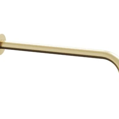 Ravak - dušas sviras turētājs, 35 cm, birstēts zelts X07P1242