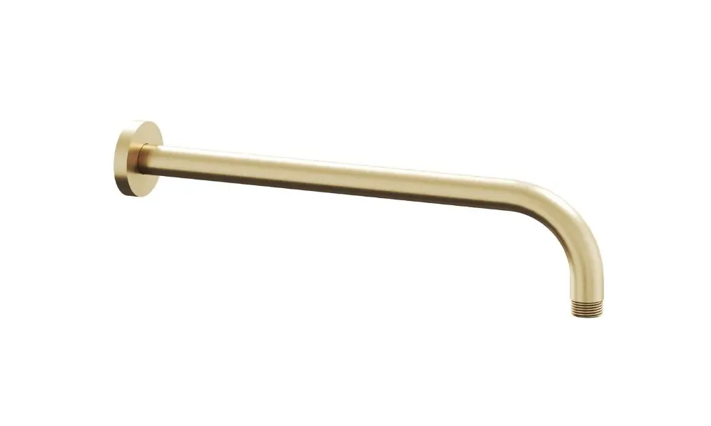 Ravak - dušas sviras turētājs, 35 cm, birstēts zelts X07P1242