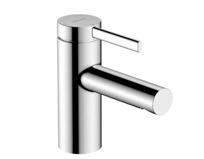 Hansgrohe Zesis S - izlietnes maisītājs ar vilkšanas stieņa noteces komplektu, EcoSmart+, CoolStart, hroms 74710000