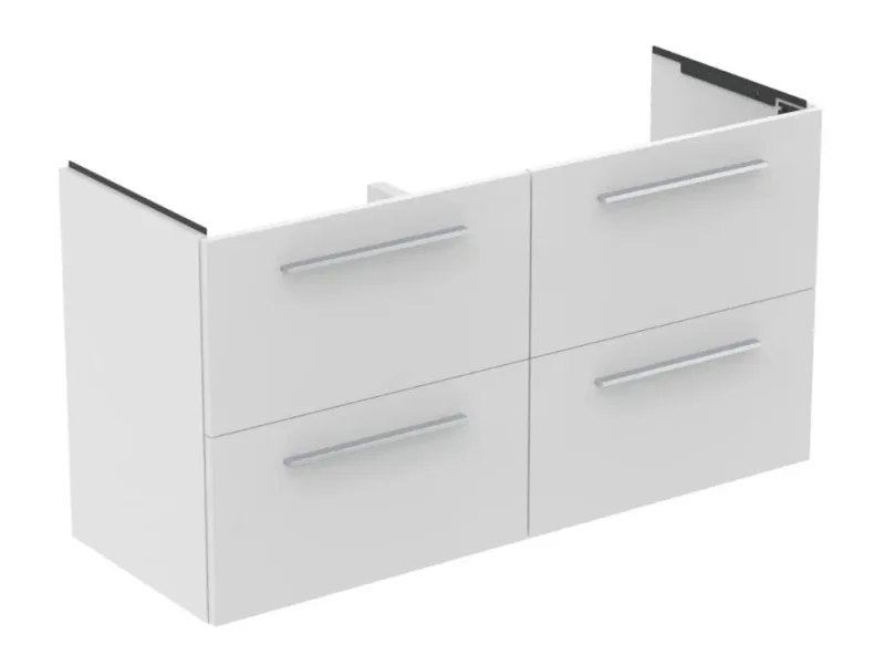 Ideal Standard i.Life A - izlietnes apakšskapis, 63x120x44 cm, 4 atvilktnes, balts matēts T5513DU