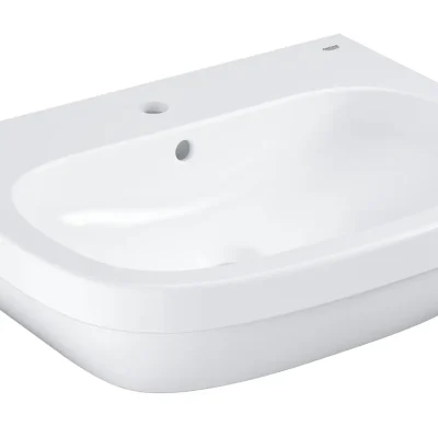 Grohe Euro Ceramic - izlietne ar pārplūdi, 65x52 cm, Alpu balts 39323000