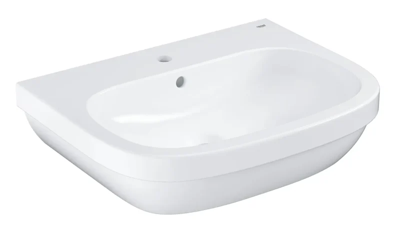 Grohe Euro Ceramic - izlietne ar pārplūdi, 65x52 cm, Alpu balts 39323000