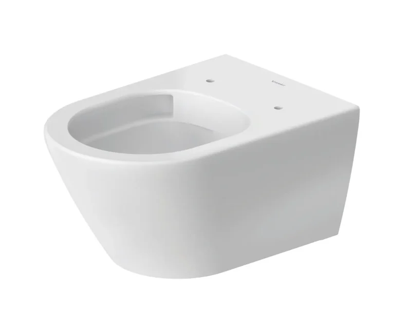 Duravit D-Neo - pie sienas stiprināms WC, bez apmales, DuraShield, matēti balts 257709AC00