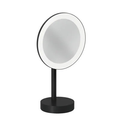 Kludi Vela R - kosmētiskais spogulis ar LED apgaismojumu, matēti melns 5899539F